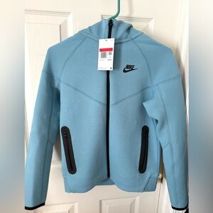 Nike Tech Blue Full Zip Hoodie